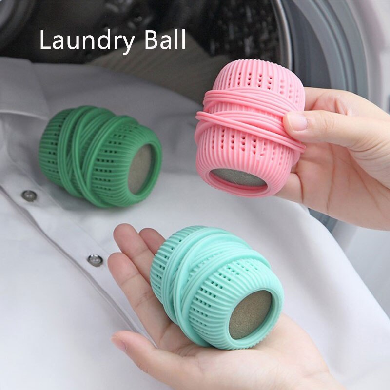 1 Pieces Reusable Dryer Laundry Ball Washing Drying Fabric Softener Ball for Home