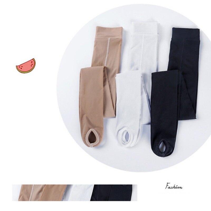 Chaussettes en acier pour enfants filles collants de couleur unie chaussettes pour enfants