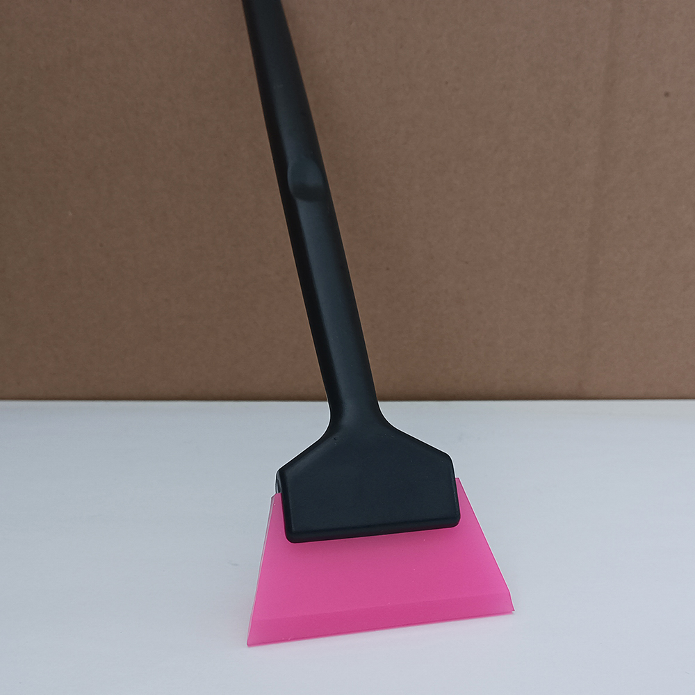 Autospiegelreinigingsschraper Lange ruitenwisser Geen kras Zacht rubberen mes Vensterglas Sneeuwijsverwijderaar Huishoudelijke keukenwasgereedschap