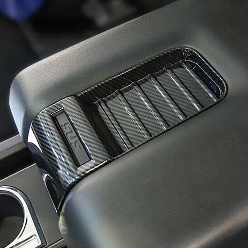 Abs fiber indvendige armlæn boks dekoration cover trim til toyota-