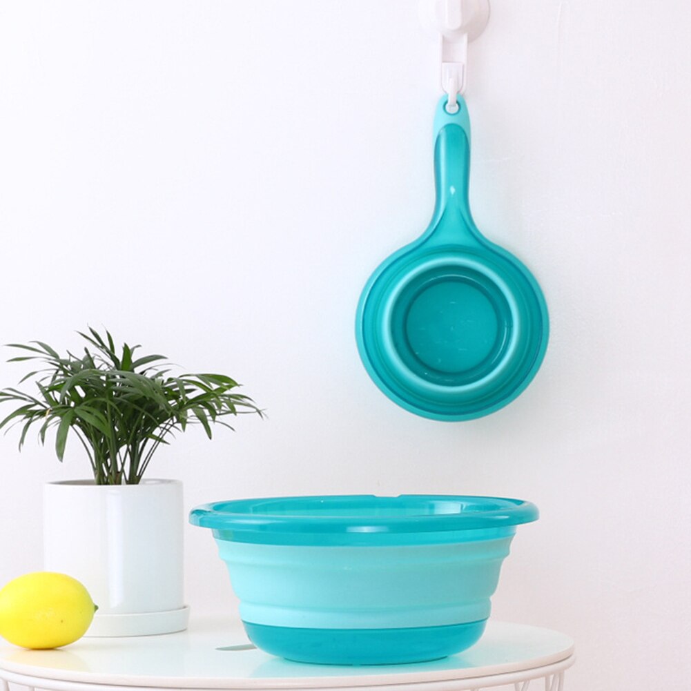 Opvouwbare waterlepel opvouwbare lepel keuken badkamer schep bad douche was dun 889