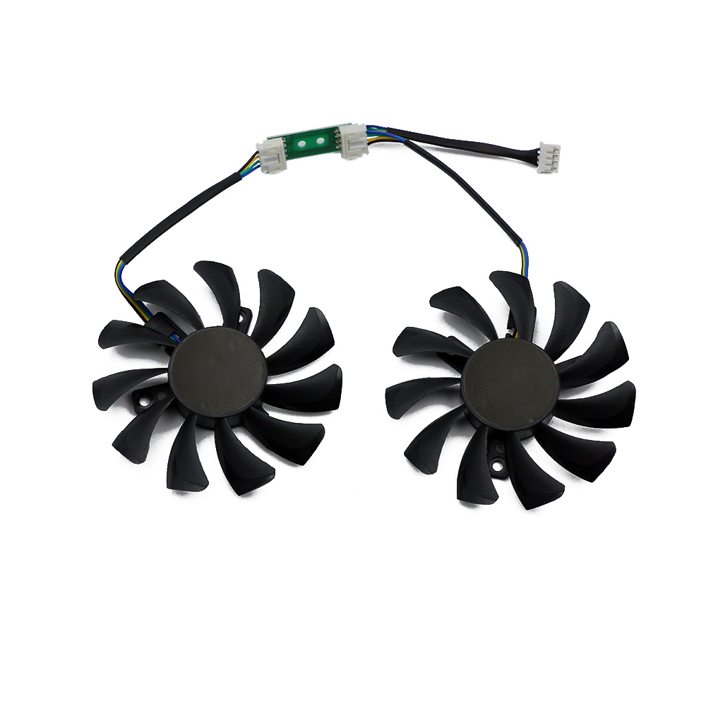 75MM GA81O2U GA81S2U GTX970 4G Cooler Fan Replacement For ZOTAC GeForce GTX 970 Graphics Card Cooling Fan: Red