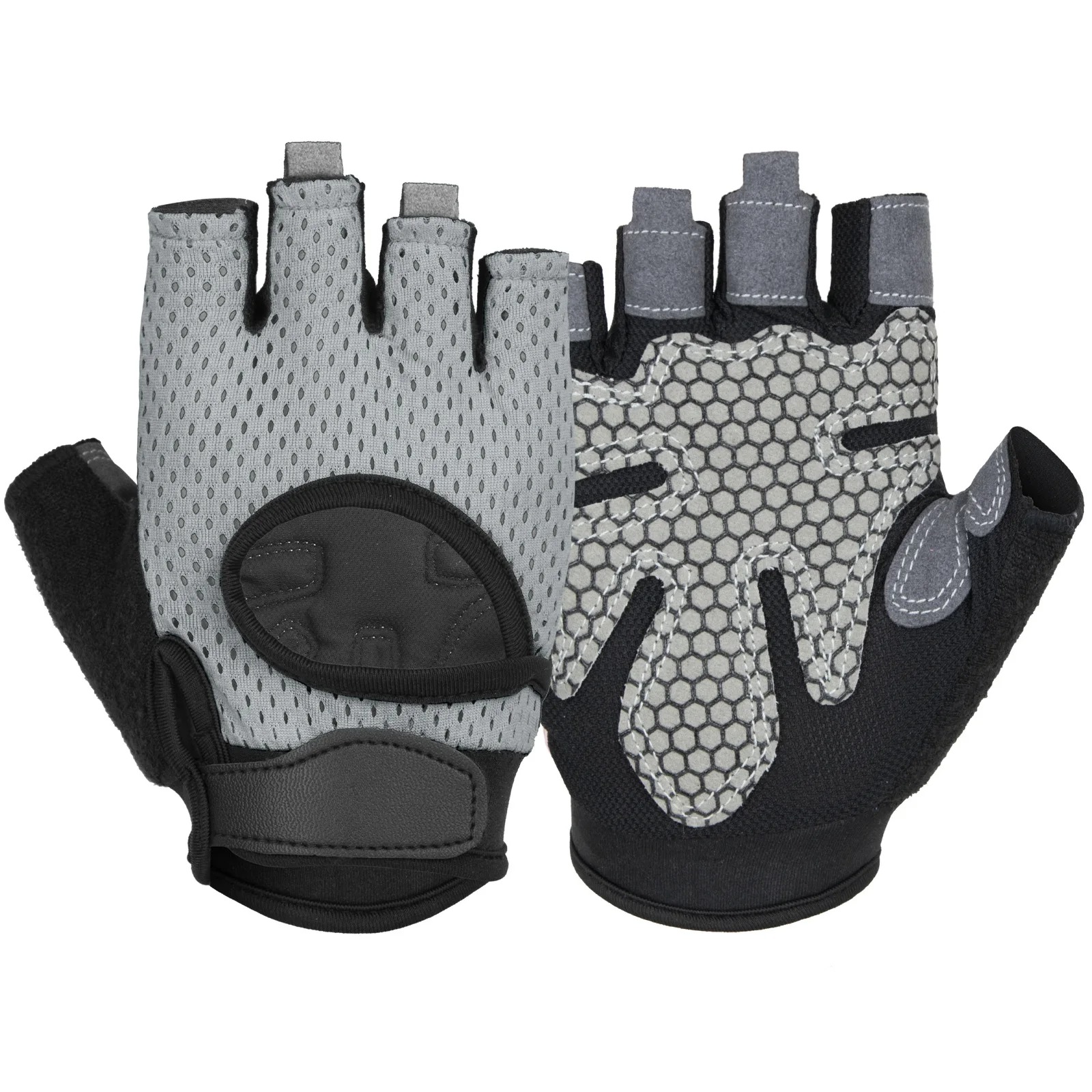 Gewichtheber-Handschuhe für Herren und Damen, Trainingshandschuh, Langhantel, Fitnessstudio, Fitness-Handschuhe mit Handgelenkstütze für Crossfit-Ausbildung, Übungsschutz: Licht Gelb / M