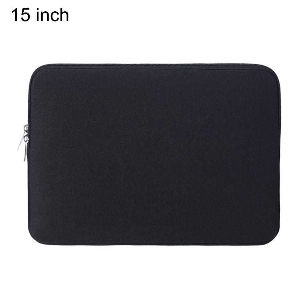 15/15.6 inches Outdoor Laptop Bag Waterproof Protective Case Nylon for Macbook Air Pro Shockproof and Wear-resistant inner Bag: Black