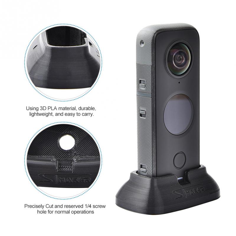 Action Camera Stable PLA Accessories Shooting Mount Scratch-proof Portable Desktop Base Stand For Insta360 One X2