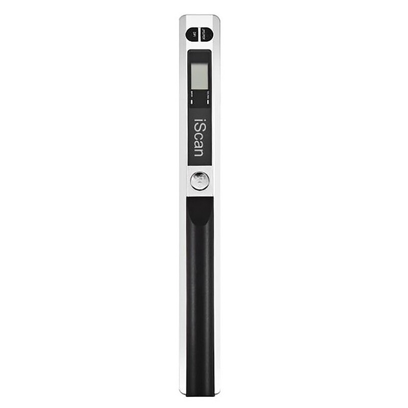 Scanner Portable HD 900 DPI 8,27 Pouces - Scanner Documents A4 Pour Maison, Voyage Et Bureau (Noir)