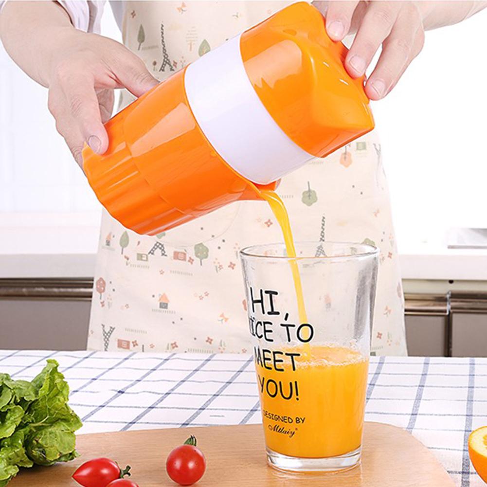 Draagbare 300Ml Handmatige Citruspers Voor Oranje Citroen Fruit Squeezer Originele Sap Kind Gezond Leven Drinkbaar Juicer Machine