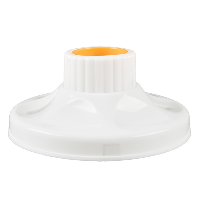 Surface mounted E27 screw mouth flat lamp holder, bakelite pure copper lamp holder, corridor, bedroom, high temperature resistan