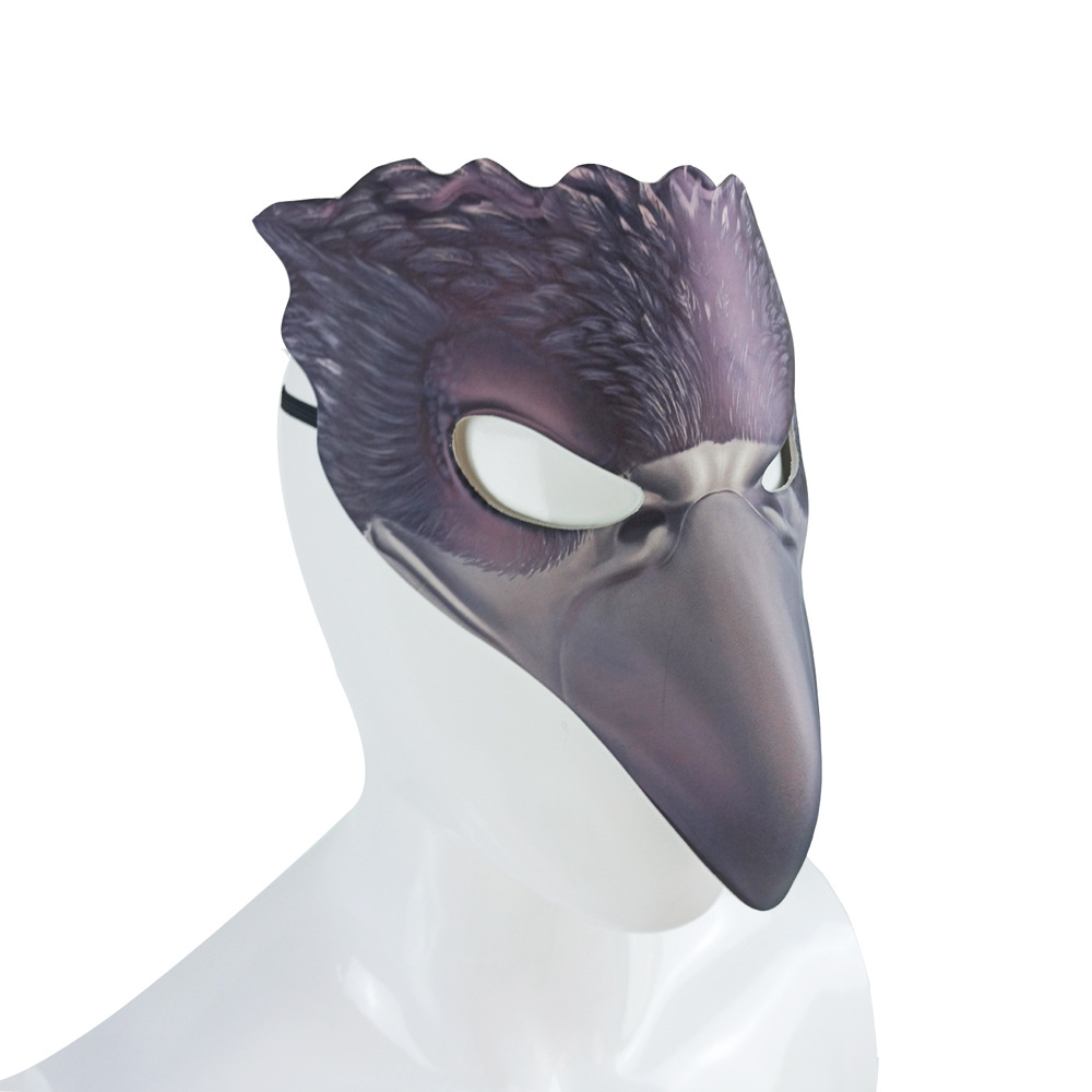 Masque d'oiseau de fantaisie, masade Tim, costume d'Halloween, vêtements de sauna, cosplay, fête, déguisement, corbeau, aigle, phénix, couvre-visage, accessoires