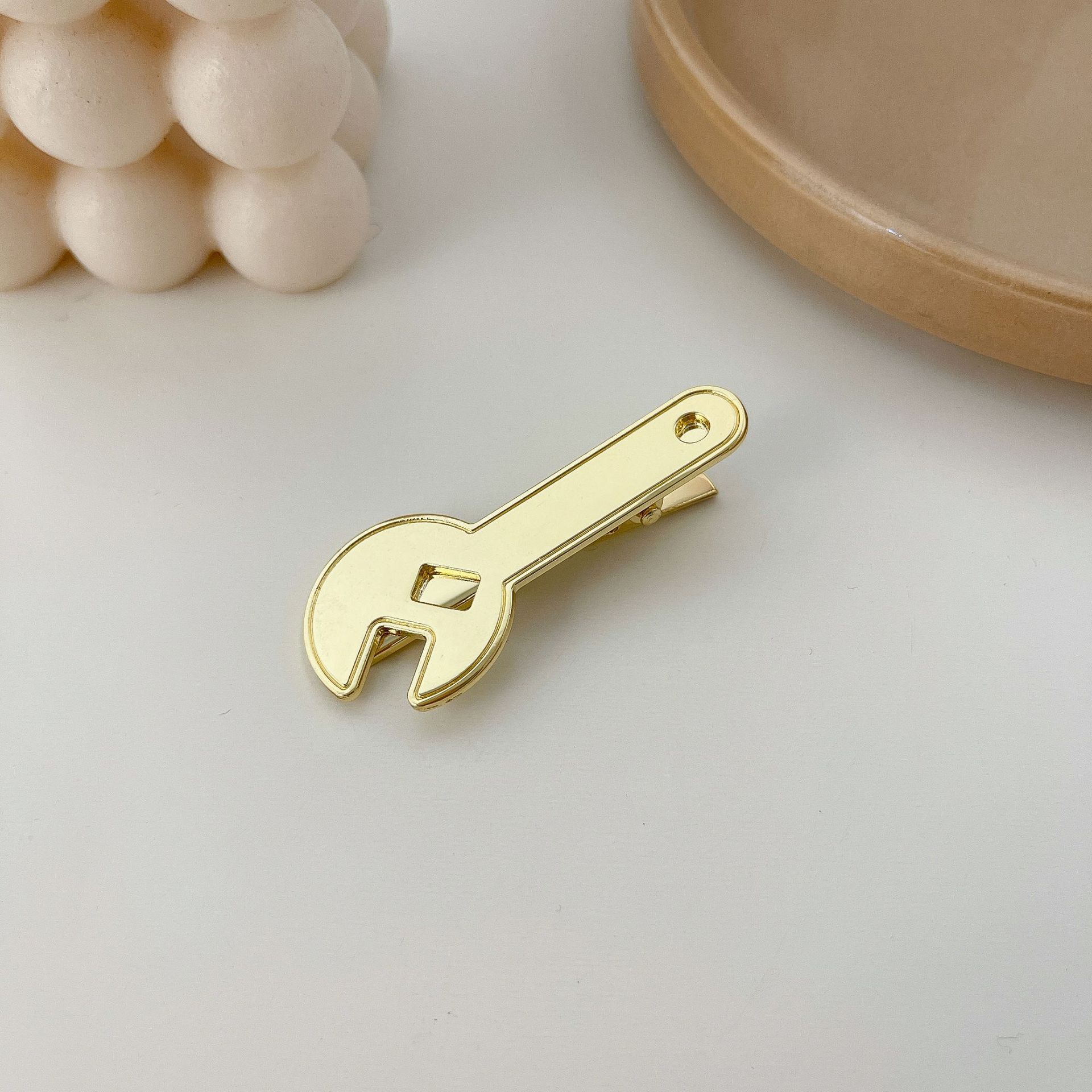 Mode Legering Haarspeldjes Schaar Kam Tang Een Woord Clip Vorm Haarspeld Eendenbek Pin Kant Clip Pony Haar Clip Voor vrouw: B