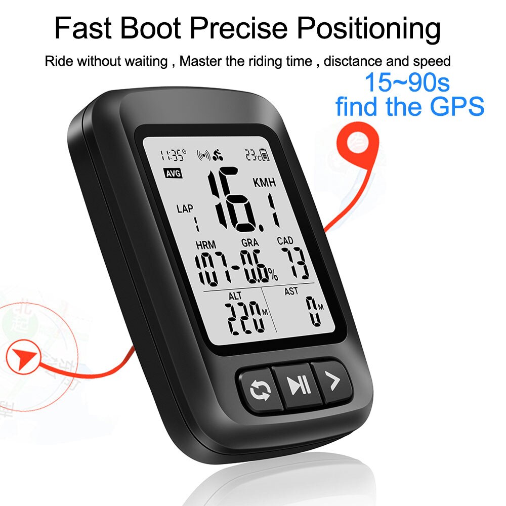 Bike Accessories GPS Bicycle Computer Cycling Speedometer ANT+ Ciclismo Cadence Sensor for Garmin Zwift XOSS G plus Magene C406