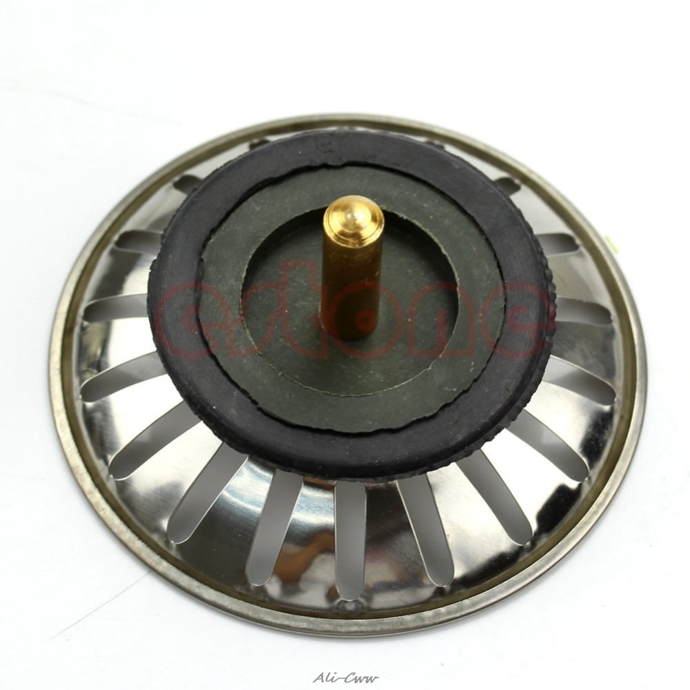 Roestvrij Badkamer Wasbak Afdruiprek Zeef Afvoer Afval Plug Stopper