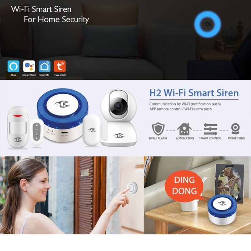 Chollo Sistema de alarma Kerui Tuya Smart WiFi GSM por sólo 39,13€ y