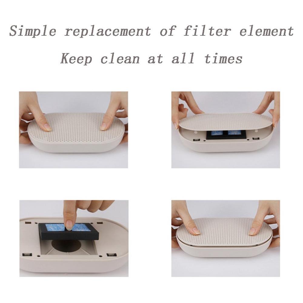 Smart Auto Luchtreiniger Negatieve Ionen Ontgeuren Auto Levert Luchtreiniger Auto Zuurstof Bar Draagbare Luchtverfrisser Auto Accessoires