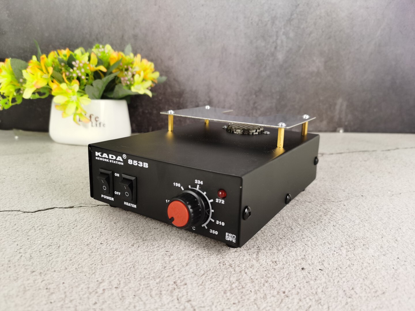 KADA 853 853B 220V / 110V 540W preheating station for BGA PCB BGA recycling station preheating / air desoldering station