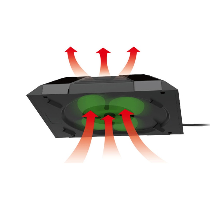 Dispositivo di raffreddamento per xbox uno consolle di Gioco di Rilevamento Automatica di Ventola Di Raffreddamento ospite di Gioco Ventola di Controllo della Temperatura Accessori del Gioco per xbox uno