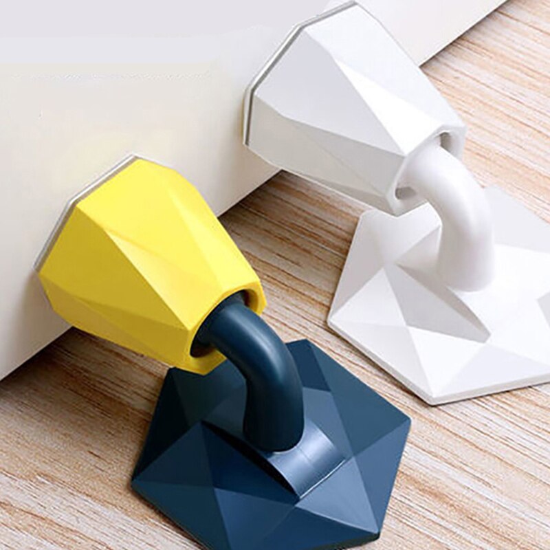 Silent non-porous silicone door stop touch bathroom wall door plug anti-collision door frame gear door blocking door stop