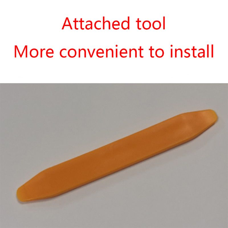 2.8M Car Windshield Roof Wind Guard Noise-reducing Seal Kit For Tesla Model 3