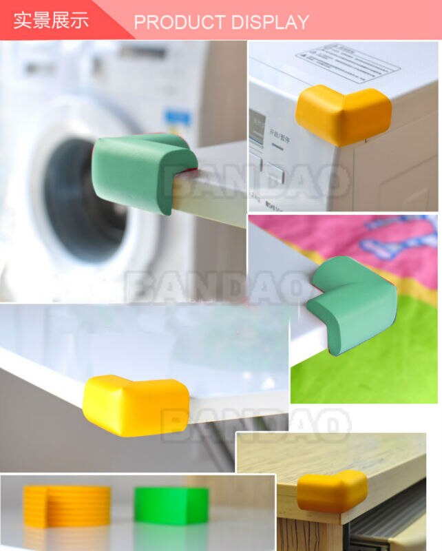 Kinderen Hoek Baby Tafel Hoek Rubber Zuigeling Meubels Tafel Aanrijdingshoek Beschermende Thicken Securite Enfant