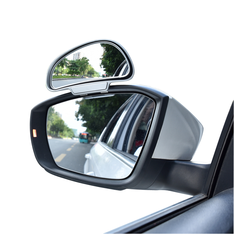 1 pieza de de 360 grados de Ángulo Ancho ajustable blind spot Espejos Retrovisores Laterales Snap manera para Auxiliar de aparcamiento trasero espejo retrovisor