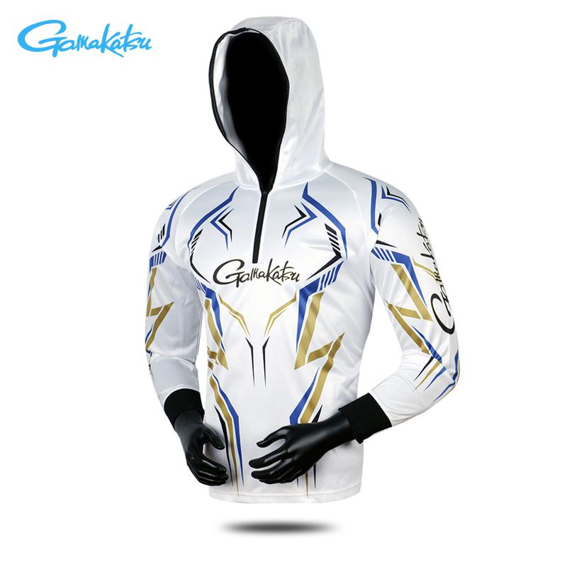 Zomer Zon Protectio Vissen Overhemd Anti-Uv Vissen Hoodie Ademende Sport Outdoor Anti-Mug Camping Shirts: WHITE / 4XL