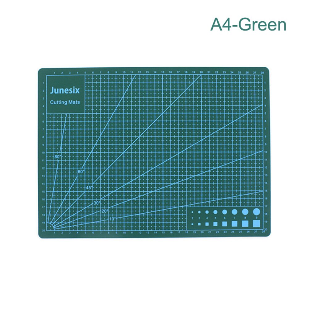 A3 A4 PVC Self Healing Cutting Mat Craft Quilting Grid Lines Printed Board