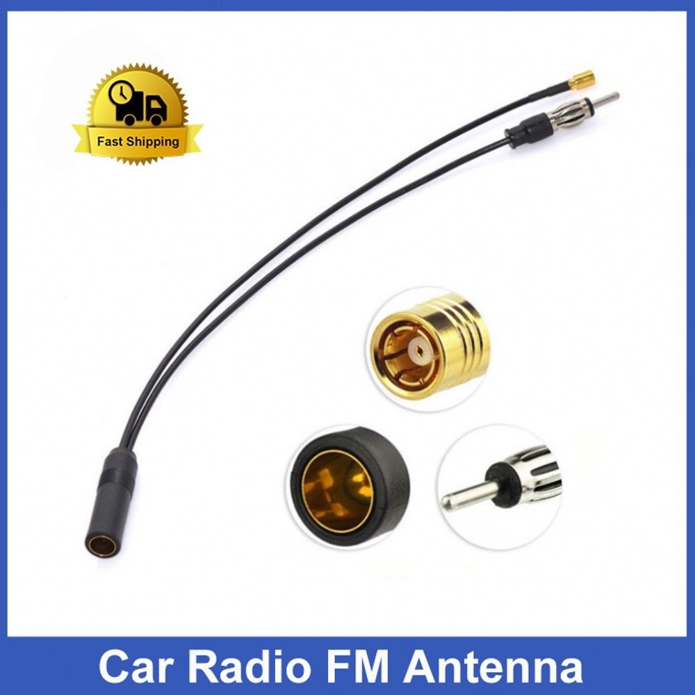 Fm/Am Dab Autoradio Actieve Antenne Antenne Splitter Adapter Kabel Smb Converter