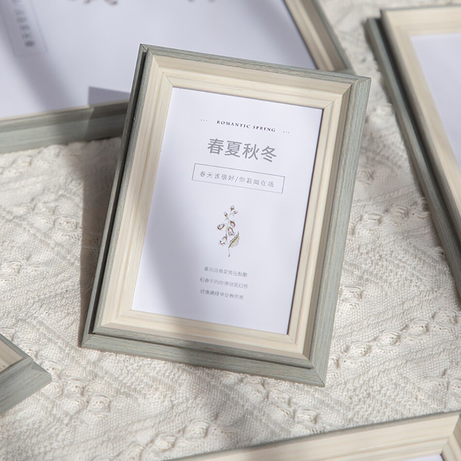 Photo Frame For Bedroom Memory Picture/Painting/Certificate/Handcraft Display,Table Frame Picture For Wedding Decorative
