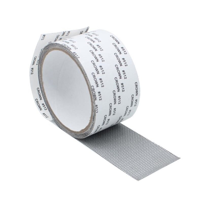 Window Net Anti-mosquito Mesh Sticky Wires Patch Repair Tape Durable Ultra Strong Adhesive Repair Tape Doors Window Screens