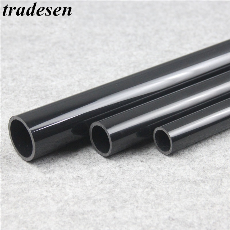 2pcs 50cm O.D 20~32mm black UPVC Pipe Hi Water Supply Pipe Irrigation Fish Tank PVC Pipe Aquarium Drainpipe Water Tube