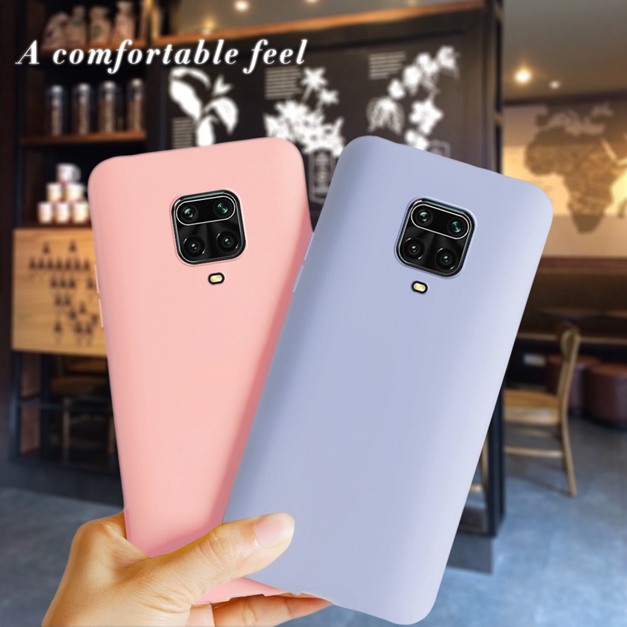 Coque de téléphone en silicone couleur bonbon, étui souple pour Xiaomi Redmi Note 9 Pro, Fundas pour Xiomi Redmi Note 9S 9Pro Max Note9S