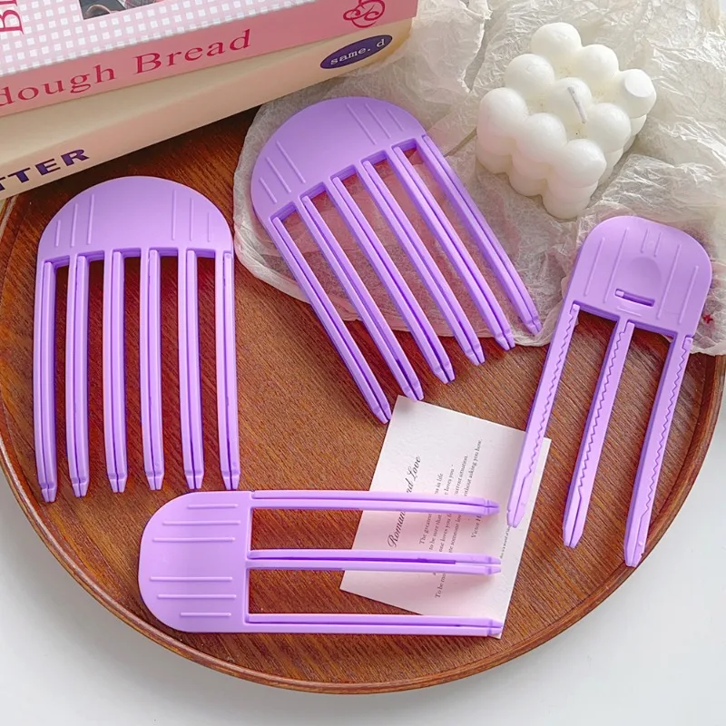 Pluizige haarspeld krullen pony clips haarwortels volumegevende haarclips dames krullen vaste vorm clip volume haarroller