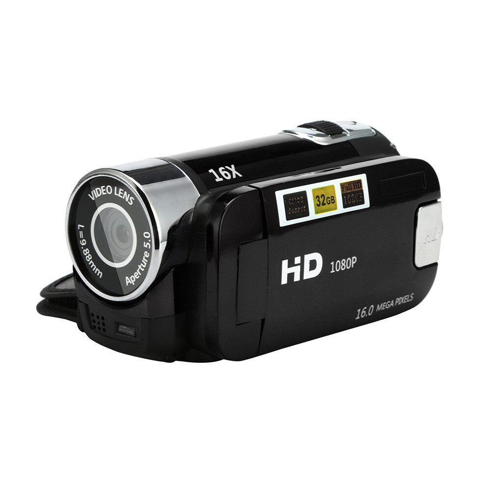 Video Camcorder Hd 32 Gb Sd-kaart/Sdhc-Kaart 1080P Handheld Digitale Camera 16X Digitale Zoom: A