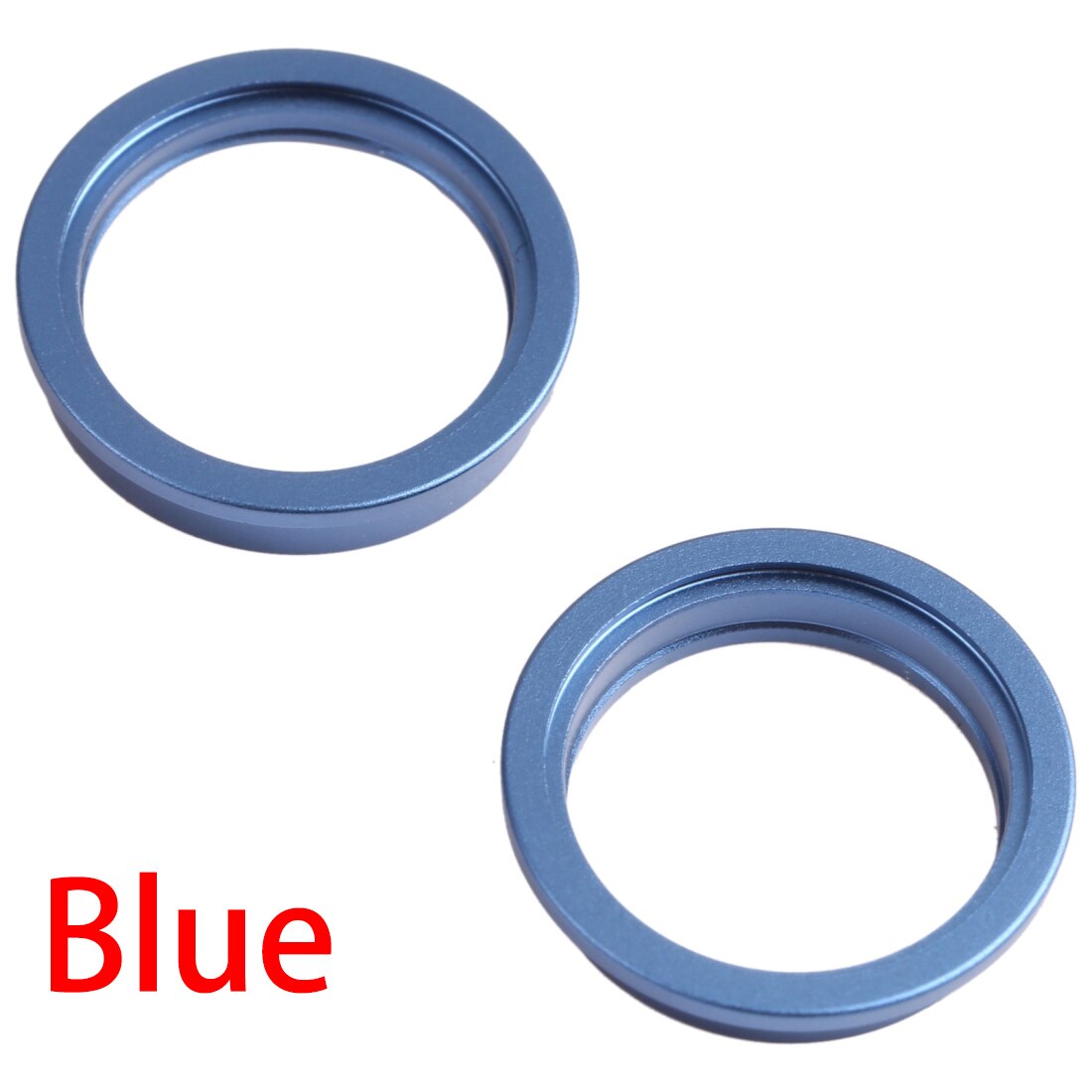 2 Stuks Achter Camera Glas Lens Metalen Buiten Protector Hoop Ring Voor Iphone 13 Mini