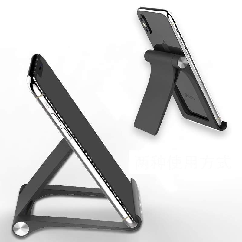 Creatieve Mobiele Telefoon Tablet Desktop Stand Live Mobiele Telefoon Stand Platte Vouwen Lui Video Stand Ipad Desk Stand Laptop Houder