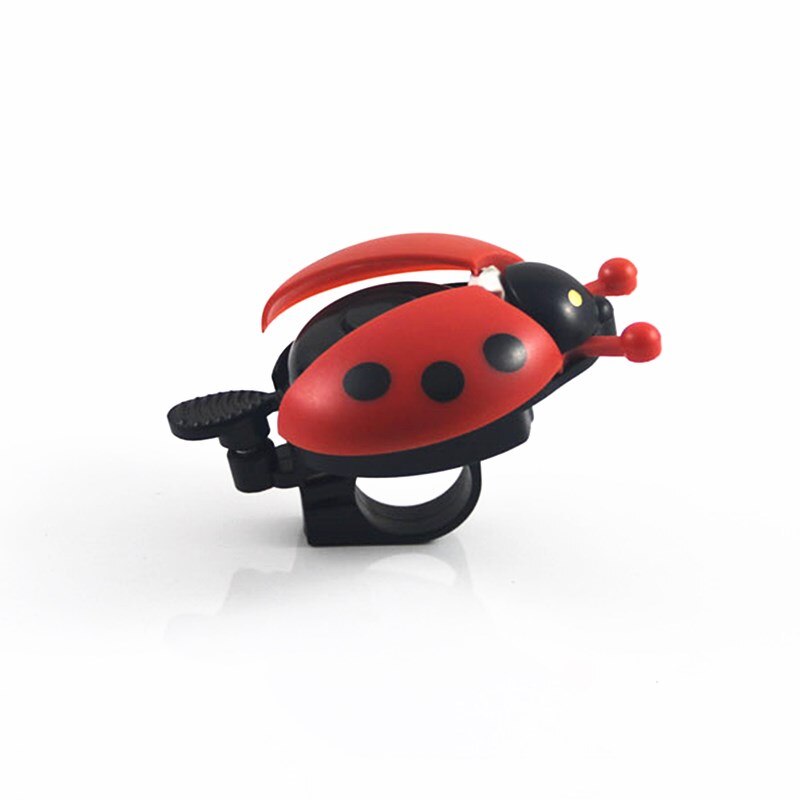 Timbre de bicicleta nueva con dibujos de escarabajo para niños, timbre de mariquita para bicicleta, bocina de paseo, alarma, accesorios para bicicleta, 1 ud.