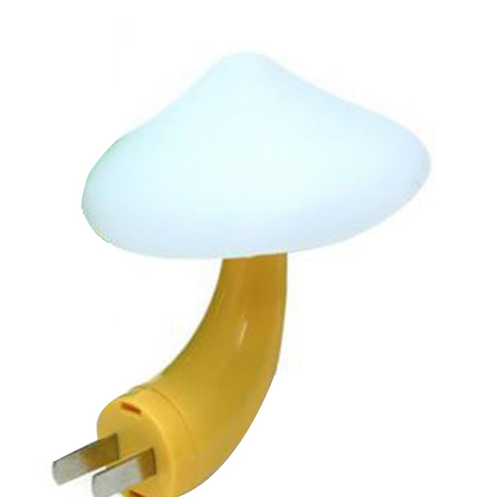 Coloré capteur LED veilleuse économie d'énergie champignon LED veilleuse capteur contrôle lampe chevet mur 2.26