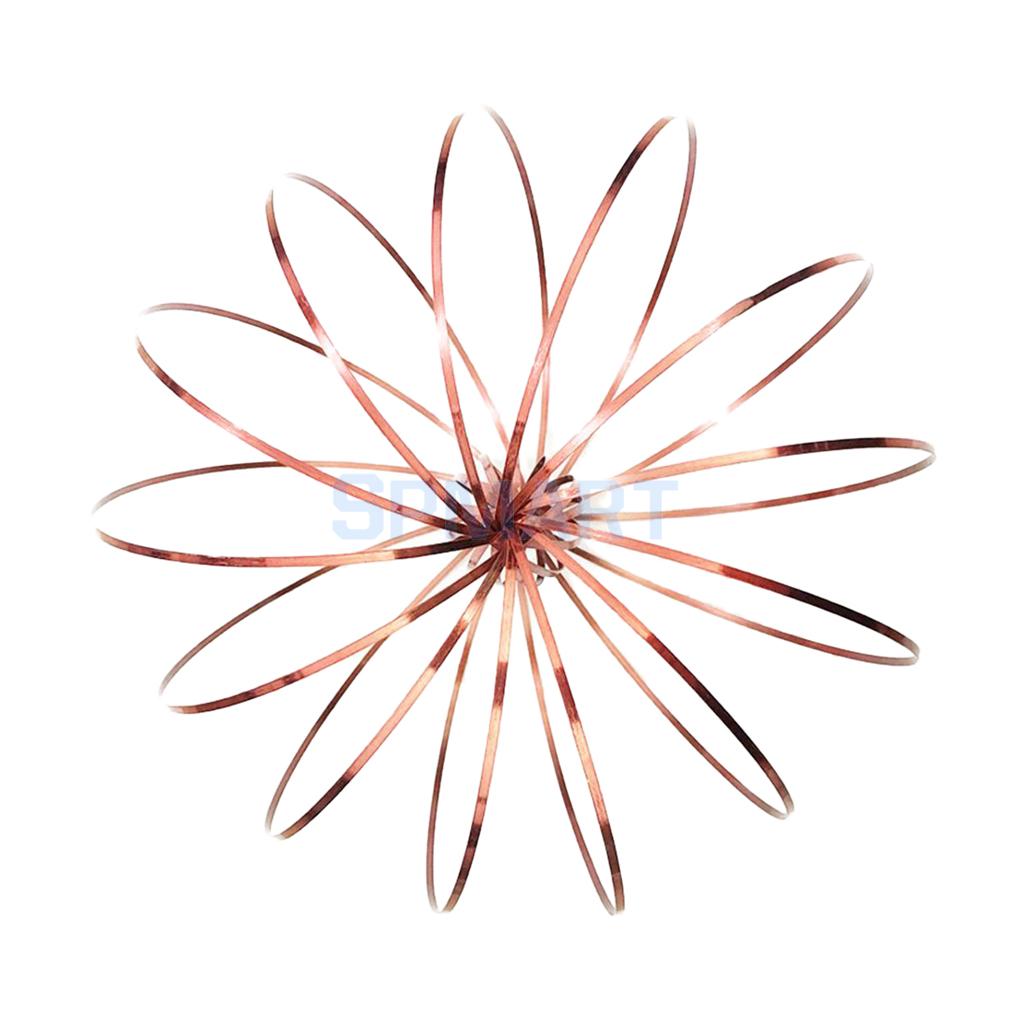 3D Spinner Dynamic Science Motion Flow Rings Magic Fidget Bracelet Toy Funny: Red