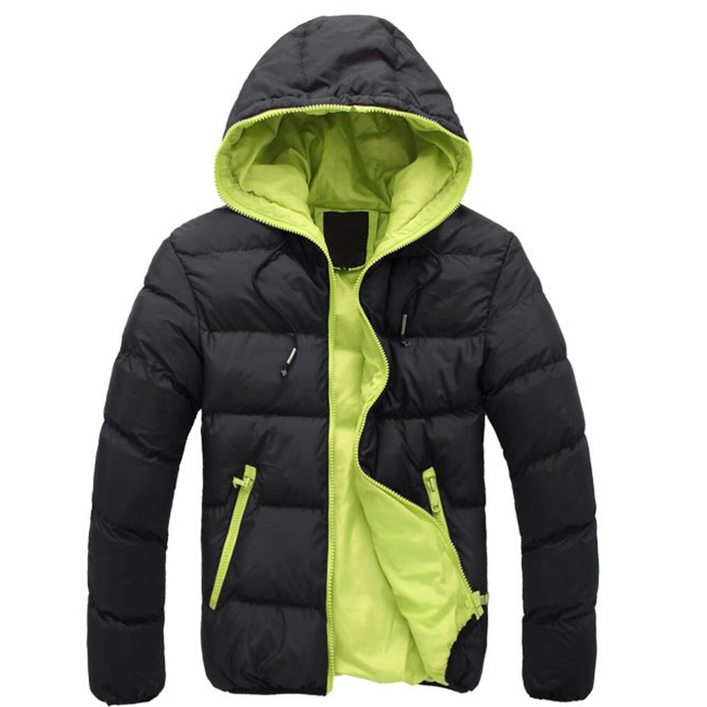 Manches longues hommes veste coton décontracté hommes manteaux confortable automne vêtements d'hiver chauds garçon coupe-vent vestes hommes M-4XL chaude: 1 / M