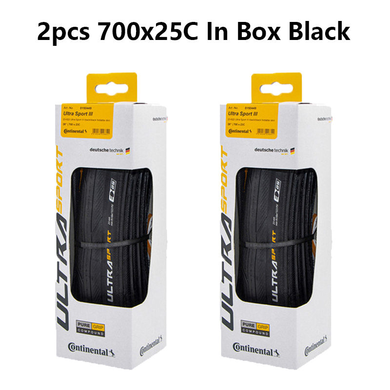 Continental ULTRA SPORT Ⅲ Tire Original Road Vehicle Folding Anti Puncture Bicycle Tires 700x23c/700x25c/700x28c Black/Coffee: light green