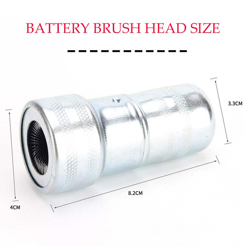 Car Battery Brush Post Terminal Cleaner Kit Wire Battery Brush Dirt Corrosion Brush Hand Clean Tool Universal