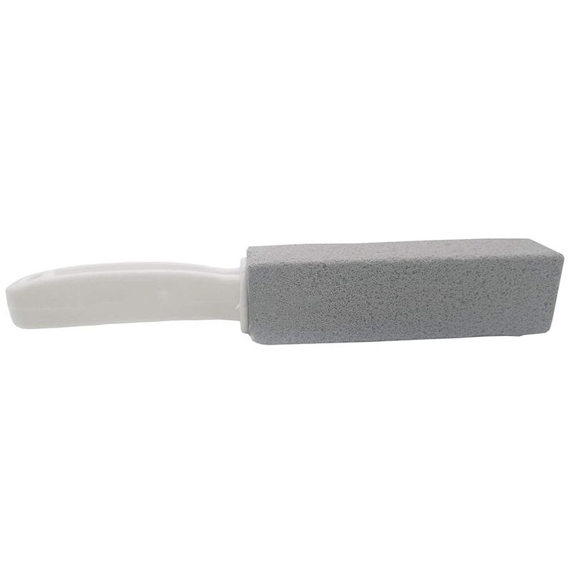 Pumice Stone, Toilet Cleaning Tool, with Stained Handle and Hard , Strong Removal of Urine Stains and Yellow Stains