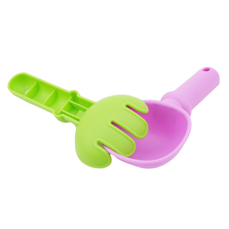 6 Stuks Willekeurige Kleur Zomer Zand Sandbeach Kids Plastic Strand Speelgoed Auto Vliegtuigen Spade Schop Hark Water Gereedschap Sets