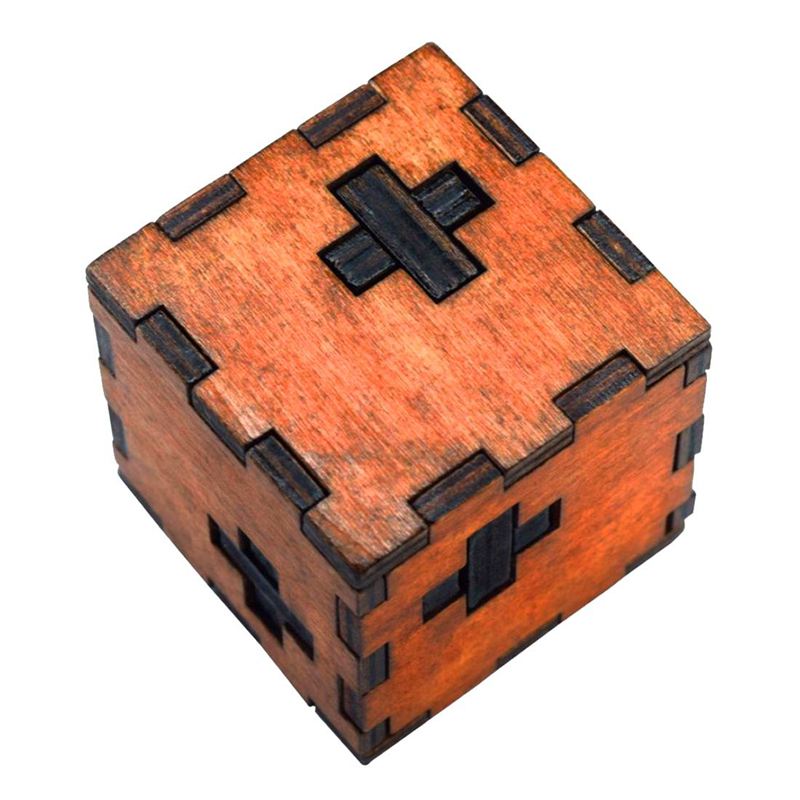 Drewniana zabawka ligence chińska gra łamigłówka 3D puzzle IQ dla dzieci dorosłych (M): Default Title