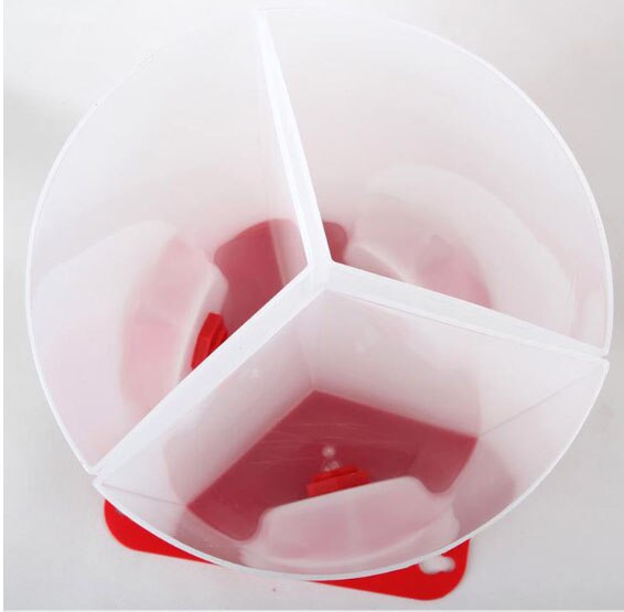 3 compartment drink dispenser Beverage Barrel Triple drinks buffet container plastic drum handy drink dispenser