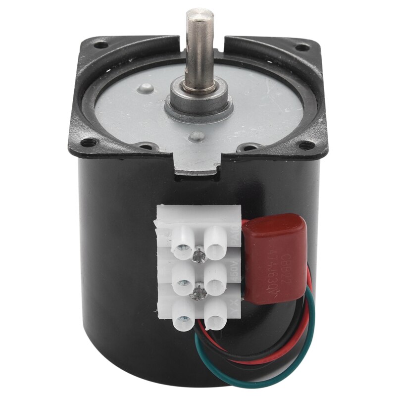 JHD-1Pcs 68Ktyz Mini Gear Motor Ac 220V 28W 2.5R/Min Large Torque Permanent Magnet Synchronous Gear Motor