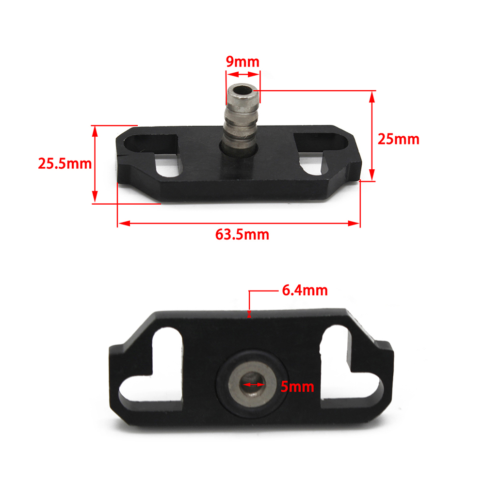 Aluminium Turbo Fuel Rail Regulator Adapter For Honda