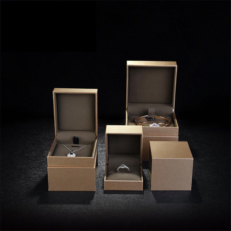 drawer-style jewelry packaging & dispaly cases ring Pendant box velvet lining specialty paper box for women
