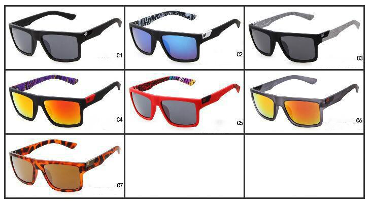7983 Fox Classic Sunglasses Men Women Driving Square Frame Sun Glasses Male Goggles Sports UV400 Gafas Eyewear