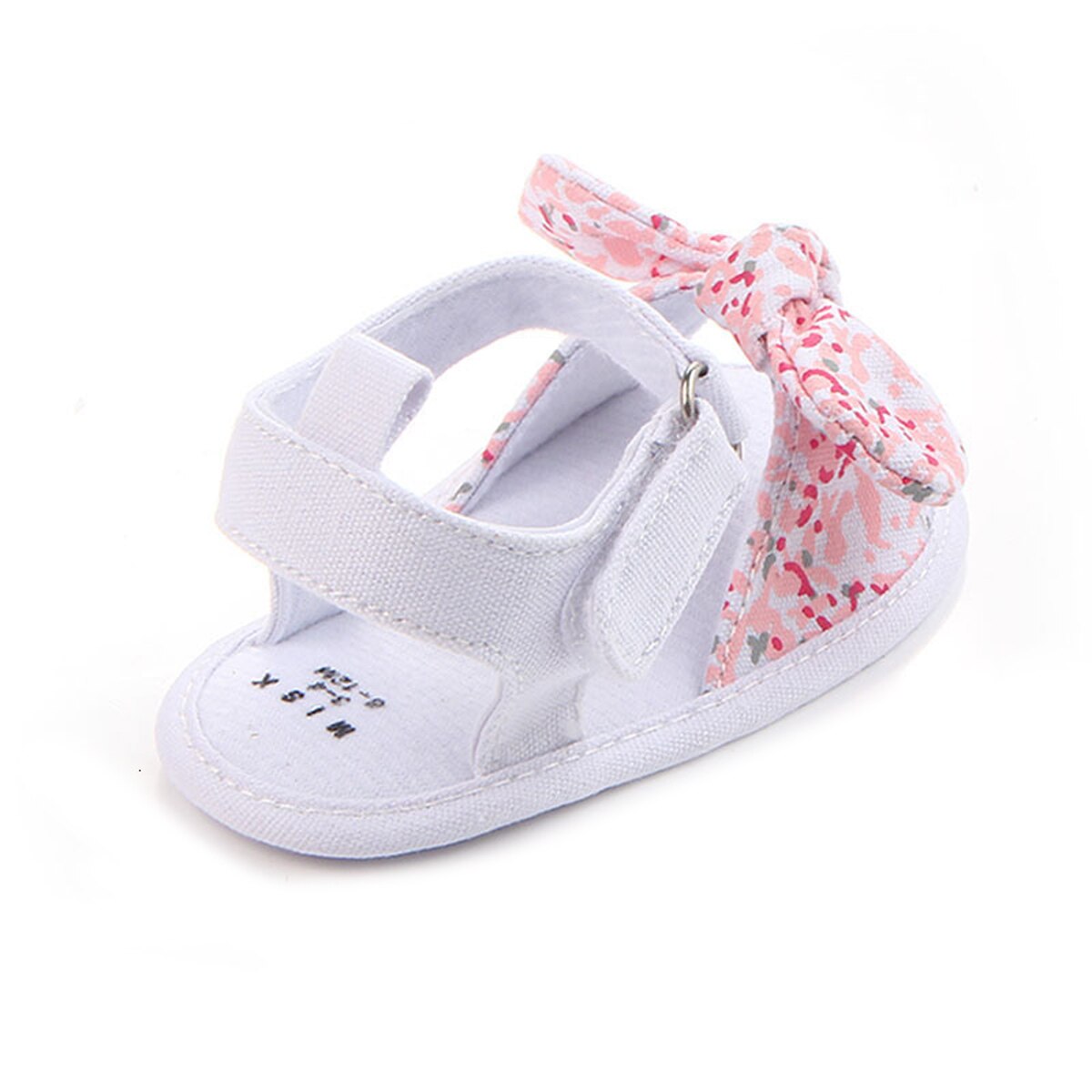 Newborn Infant Kids Baby Girls Shoes Bow Knot Sandals Soft Sole Non-Slip First Walker Casual Shoes Summer Flats